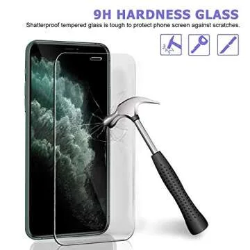 Ferilinso iPhone 11 Pro Max Screen & Lens Protectors