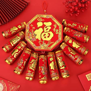 Stunning 63 Inch Firecracker Decor for Lunar New Year