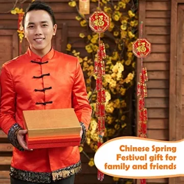 Stunning 63 Inch Firecracker Decor for Lunar New Year