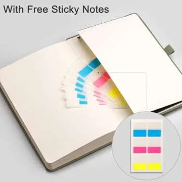 EMSHOI Lined Journal Notebook - A5 Thick Leather Notebook