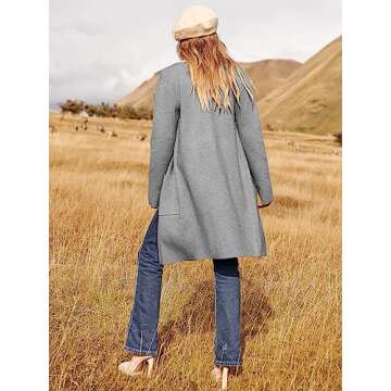 ANRABESS Lightweight Cardigan for Women - Stylish & Cozy