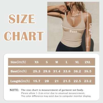 SVALIY Workout Tops for Women Racerback Tank Tops Yoga Gym Ribbed Sleeveless Shirts Clothes Dark Gray S