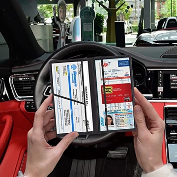 TOURSUIT Car Document Holder Organizer for Vehicle