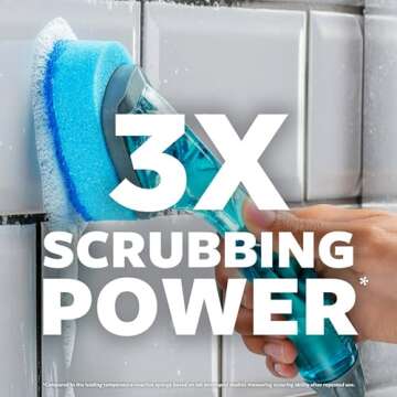 Scotch-Brite Non-Scratch Dishwand, 1 Dish Wand, Best for Nonstick Pots and Pans, Keep Hands Out of the Mess, Dish Cleaning Wand, Dish Soap Wand, Dish Brush