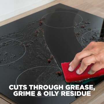 Weiman Cooktop Cleaner for Daily Use (2 Pack) Streak Free, Residue Free, Non-Abrasive Formula - 22 O...