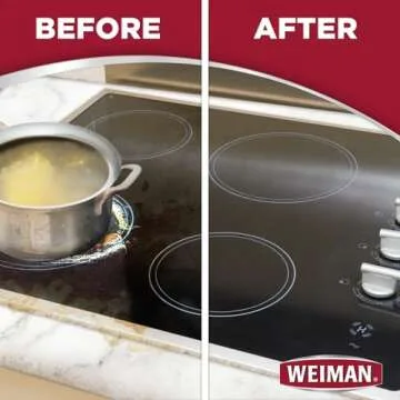 Weiman Cooktop Cleaner Non-Abrasive Streak Free 2 Pack