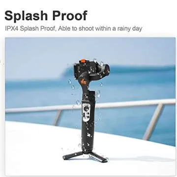 hohem iSteady Pro 4 3-Axis Gimbal Stabilizer for GoPro 13/12/11/10/9 8/7/6/5, for Osmo Action and Other Action Cameras,Support Bluetooth & Cable Control, IPX4 Splash Proof with Tripod