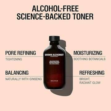 Grown Alchemist Balancing Toner- Rose, Ginseng, Chamomile, (200ml / 6.76oz)