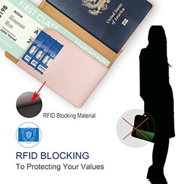 Stylish Teskyer Passport Holder with RFID Protection