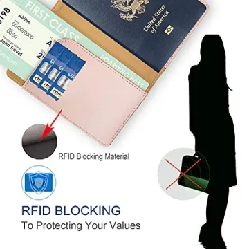 Stylish Teskyer Passport Holder with RFID Protection