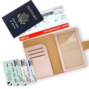 Stylish Teskyer Passport Holder with RFID Protection