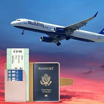 Stylish Teskyer Passport Holder with RFID Protection