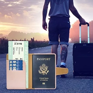 Stylish Teskyer Passport Holder with RFID Protection