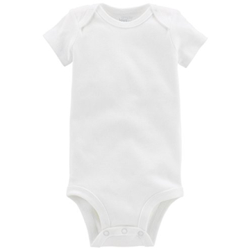 Simple Joys By Carter's Unisex Baby 8-pack Short-sleeve Bodysuit, White, Newborn US