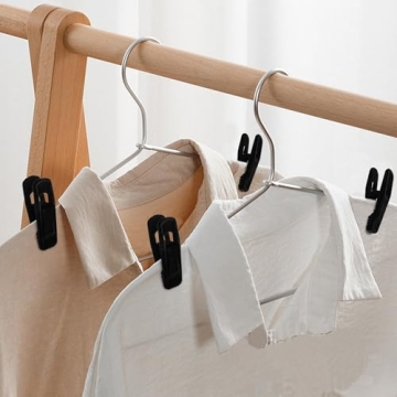 40 Pack Velvet Hanger Clips Strong Durable Pants Hangers