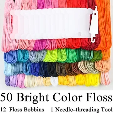 Similane Floss Set 50 Colors for Friendship Bracelets