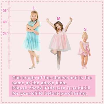 Kangaroo Hoppers Incline Gymnastics Mat, 56"x28"x15" Folding Wedge for Kids Tumbling, Skill Training, Multiple Colors Cheese Mat for Gymnastics, Home Gym Exercise, Pink/Purple