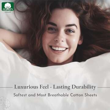 California Design Den 2-Pack Sheet Sets King Size - 400 Thread Count 100% Cotton Sateen - Extra Soft, Breathable & Cooling Sheets, Wrinkle Resistant, 2 Sets of Deep Pocket Bed Sheets - Bright White