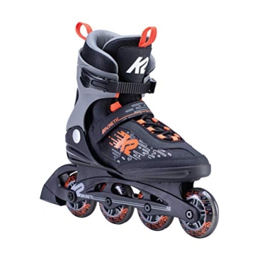 K2 Kinetic 80 Men's Inline Skates - Ultimate Comfort and Performance in Black/Red