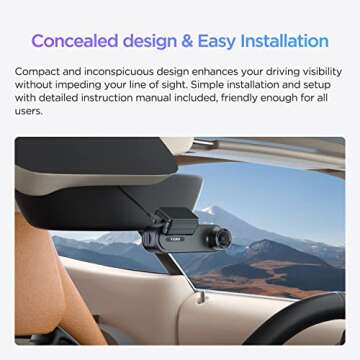 VIOFO WM1 2K Smart Dash Cam with Built-in Wi-Fi