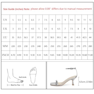 Stylish Modatope Women's Silver Kitten Heel Sandals