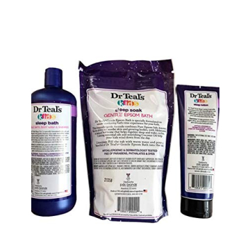 Dr Teal's KIDS Sleep Bath Bundle with Melatonin and Oils