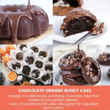 Iya Foods Chocolate Orange Bundt Cake Mix 12 Ounce