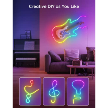 Govee RGBIC Neon Rope Light Smart LED Strip Music Sync