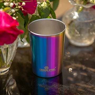 Rainbow Stainless Steel Tumblers - Durable & Safe for All