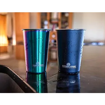 Rainbow Stainless Steel Tumblers - Durable & Safe for All