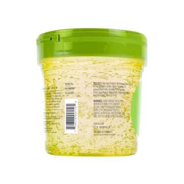 Eco Style Gel Olive Oil Styling - Adds Shine and Tames Split Ends - Delivers Moisture to Scalp - Nou...