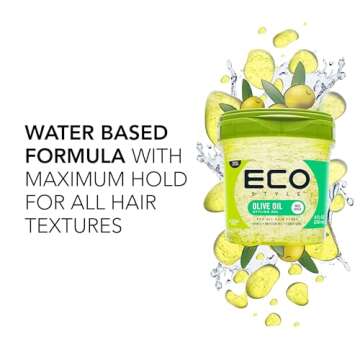 Nourishing Eco Style Gel with Olive Oil for Ultimate Hold