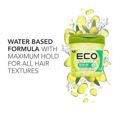 Nourishing Eco Style Gel with Olive Oil for Ultimate Hold