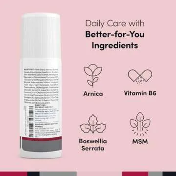 Penetrex Joint & Muscle Therapy Roll On - Soothing Gel for Back, Neck, Hands, Feet - Premium Whole Body Rub with Arnica, Vitamin B6 MSM & Boswellia - 3oz