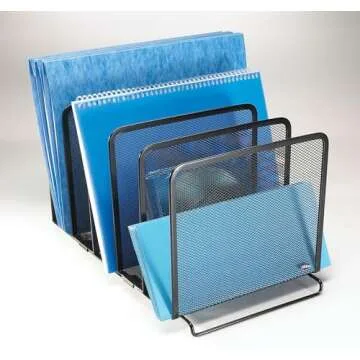 Stylish Rolodex Mesh Stacking Sorter for Office Use