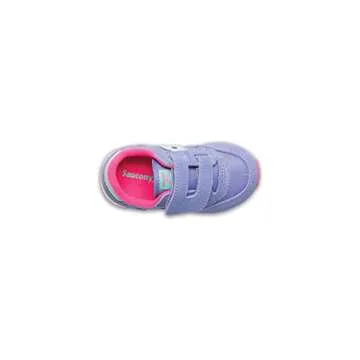 Saucony Unisex-child Baby Jazz Hook & Loop , PERIWINKLE, 11 M