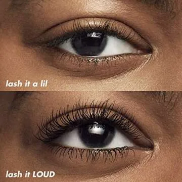 e.l.f. Lash It Loud Waterproof Mascara, Volumizing Formula For Mega Lashes, Creates Fuller & Bolder Eyelashes, Vegan & Cruelty-Free, Black