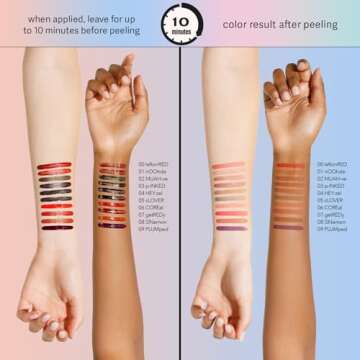 Sacheu Lip Liner Tattoo, Peel Off, Long Lasting, nOOHde, Infused with Hyaluronic Acid & Vitamin E