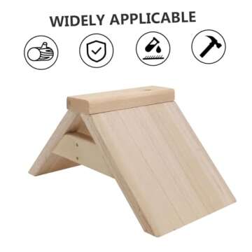 Balacoo Wooden Dove Rest Stand for Pigeons and Birds