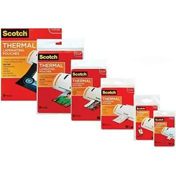 3M Laminating Pouch Kit for Scotch Laminators – Versatile Protection for All Your Documents