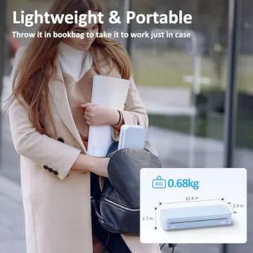 Gloryang Inkless Portable Printer Perfect for Travel and Work