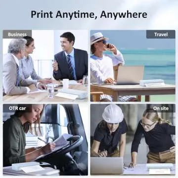 Gloryang Inkless Portable Printer Perfect for Travel and Work