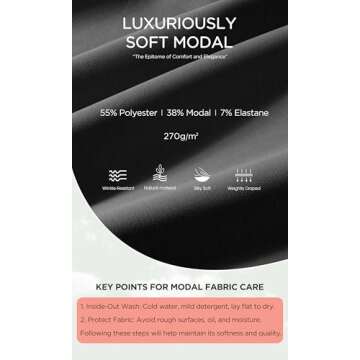 ODODOS Women's Modal Soft Cinchable Sweatshirts Half Zipper Funnel Neck Oversize Pullover with Pockets, Black, Medium