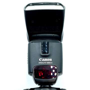 Canon Speedlite 430EX II Flash for Canon Digital SLR Cameras Bulk Packaging (White Box, New)