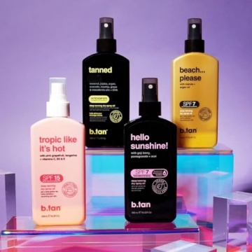 B.Tan Best Tanning Oil - Fast Dark Tan Intensity