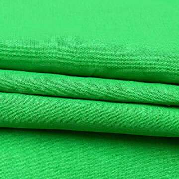 Greenscreen 6x9ft/1.8x2.8m, BDDFOTO Photo Video Background 100% Pure Cotton Muslin Foldable Backdrop for Photography Video and TV