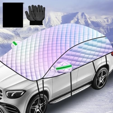 COJOSQC 157 Inch Car Windshield Ice and Snow Cover - Premium Waterproof Shield for All Vehicles