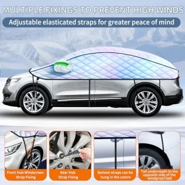 COJOSQC Windshield Snow Cover - All-Weather Car Protection