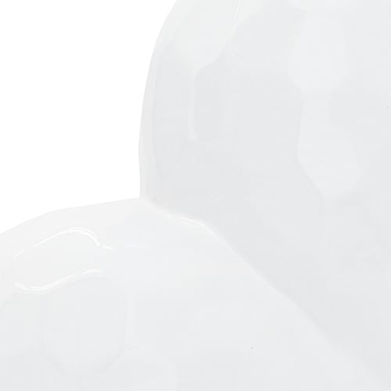 Abstract Ceramic Heart Sculpture for Home or Office Decor