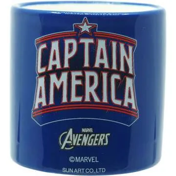 Captain America 3D Icon Mug - Perfect for Marvel Fans!